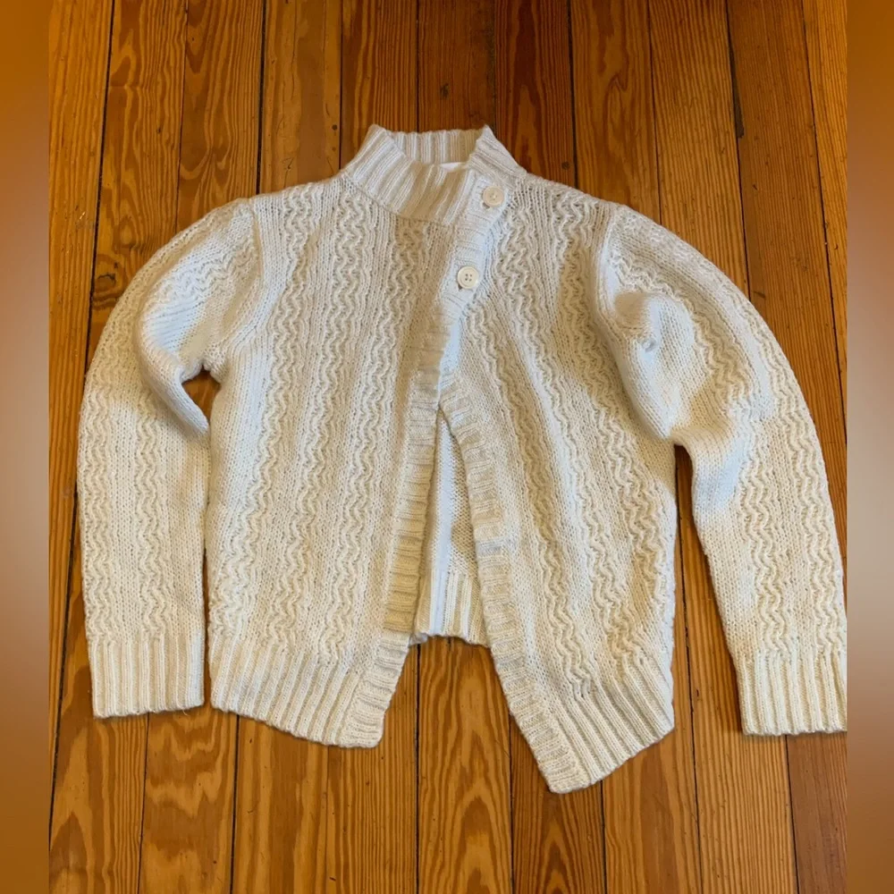 Girls Crazy 8 Ivory Knit Sweater Size L (10-12) - Picture 3 of 8